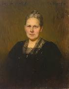 Heinrich Hellhoff Portrait der Luise Schuchard